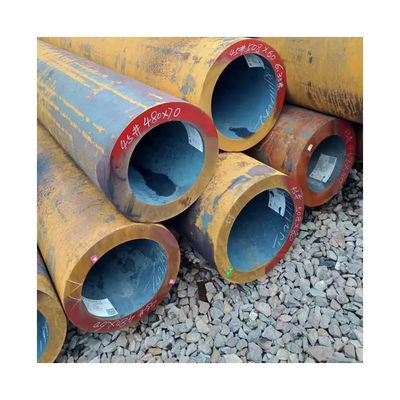 Thick Wall Pipe Seamless Steel Pipe Featuring Beveled End Suitable for Heavy Duty Construction and Engineering Projects